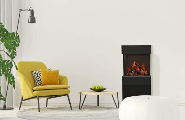 Cube Freestand Logs Room