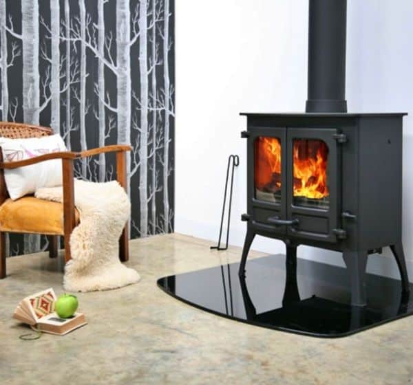 charnwood island II black hearth